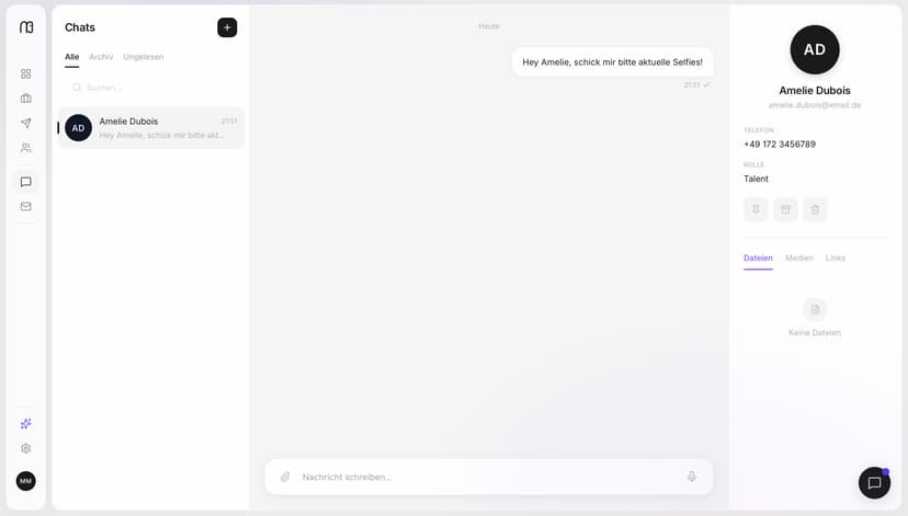 mona Team-Chat